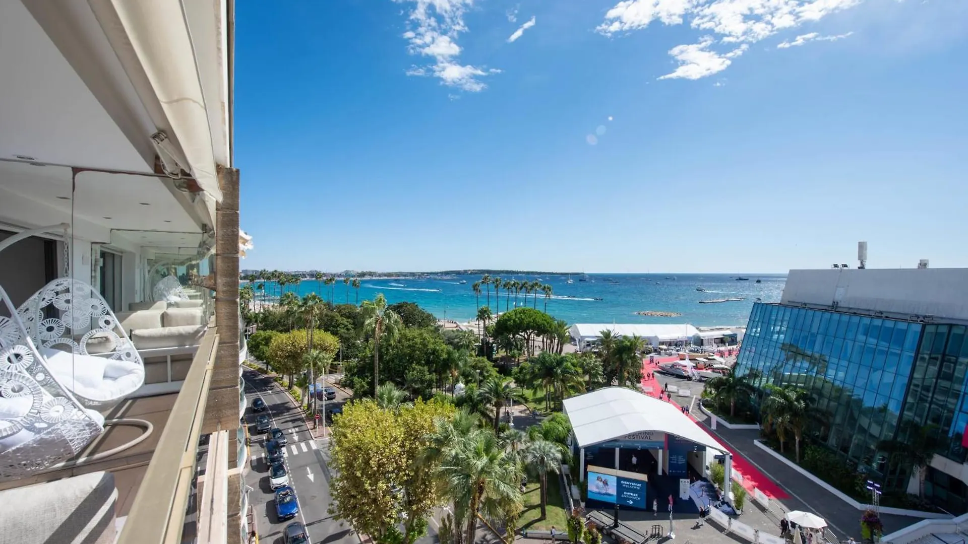 1-Br Apartment On The Croisette Palais Des Festivals Cannes France
